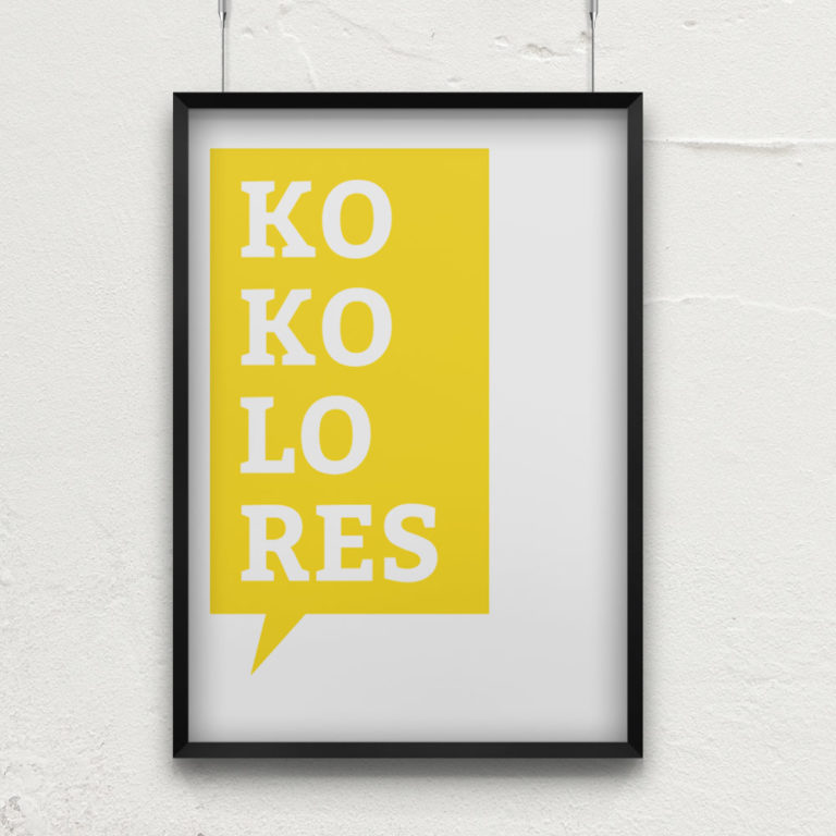Poster „Kokolores“ Goldmops Produkte