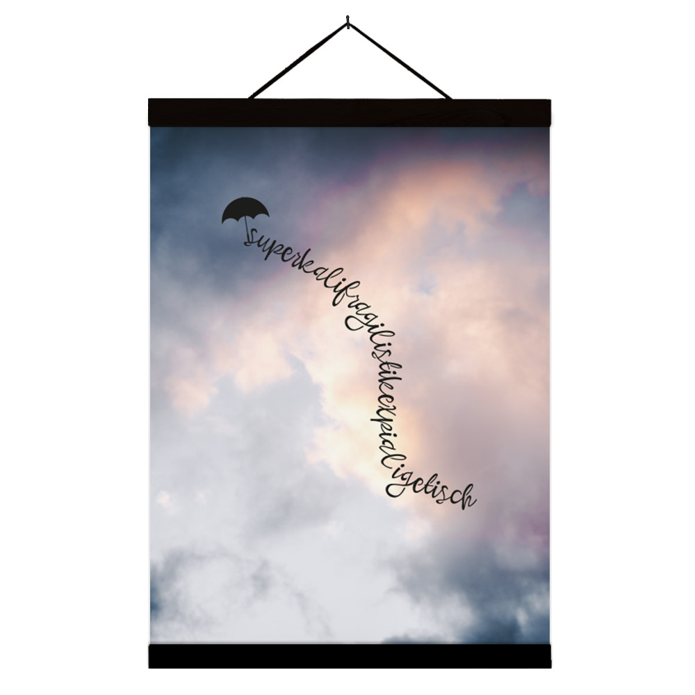 Poster „Superkalifragilistik"